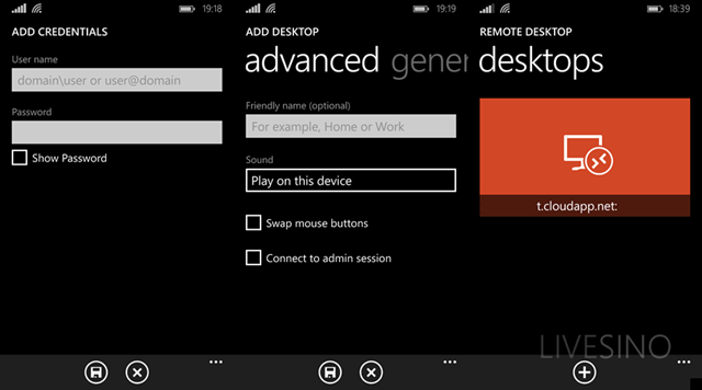 Windows Phone 8.1 版远程桌面使用教程