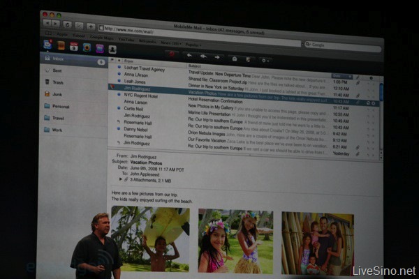 Windows Live 的潜竞争对手：Apple MobileMe