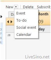 Windows Live Calendar 正式推出，并附更新列表