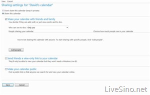 Windows Live Calendar 正式推出，并附更新列表