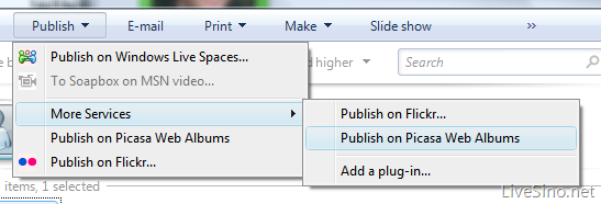 Windows Live Photo Gallery 已支持 Picasa，Drupal