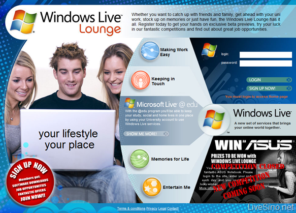 Windows Live 相关酷站两枚