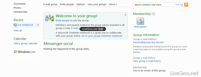 Windows Live Groups Wave 4 群组在线协作功能初探