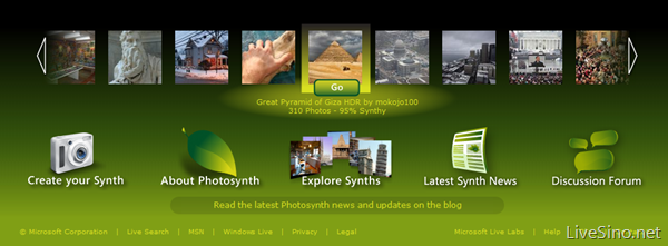 Photosynth 更新 - 新功能及改进详细介绍