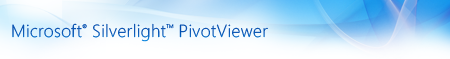 Pivot Silverlight 控件 PivotViewer 发布