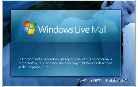 Windows Live Mail 客户端截图欣赏