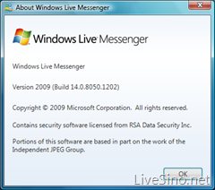 谈谈 Windows Live Messenger 的版本号