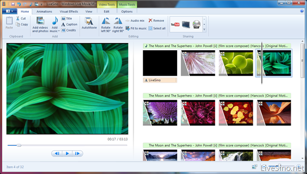 内测版 Windows Live Movie Maker 体验