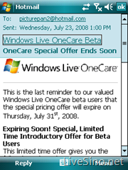 Windows Mobile 版 Windows Live 套件体验