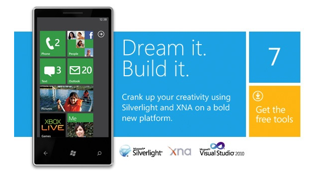 Windows Phone 7 开发工具正式版发布