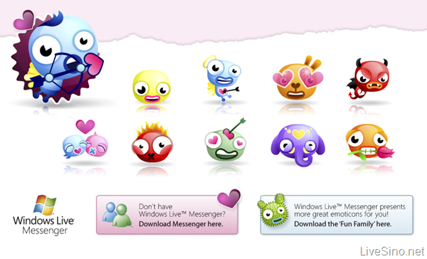 Love Family Pack - 免费的 Windows Live Messenger 表情