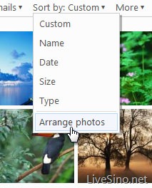 SkyDrive 更新，已支持照片排序等重要功能