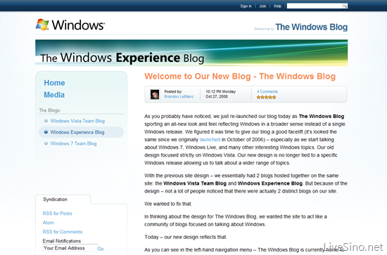 The Windows Blog 更新