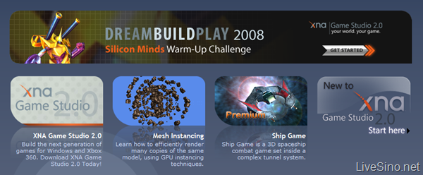 XNA Game Studio 2.0 支持创建在线多玩家游戏