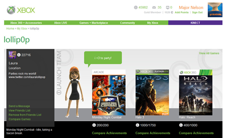 Xbox.com 网站明日更新，可在浏览器或 WP7 端玩在线游戏