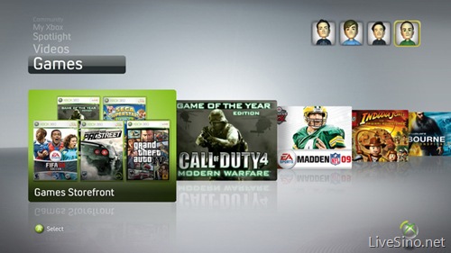 Xbox 360 今秋推出新界面