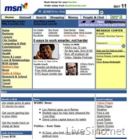 MSN.com 2000 年 5 月