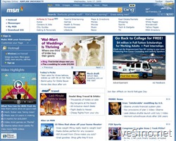 MSN.com 2009 年 6 月