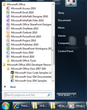最新 Office 2010 技术预览版泄漏