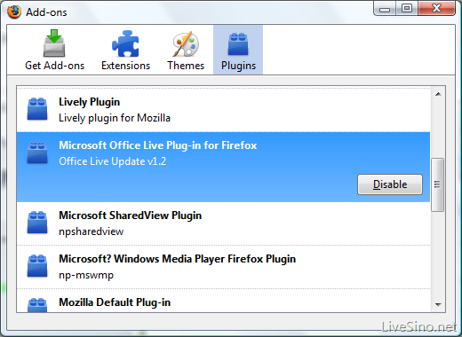 Office Live Workspace 1.2 更新推出：增加对 Firefox 的支持