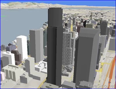 体验支持 Virtual Earth 3D 的 Live Maps :)