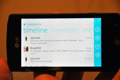 官方 Twitter for Windows Phone 7 应用发布，附图