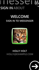 Messenger for Zune 发布，官方 Metro UI 界面的 Messenger