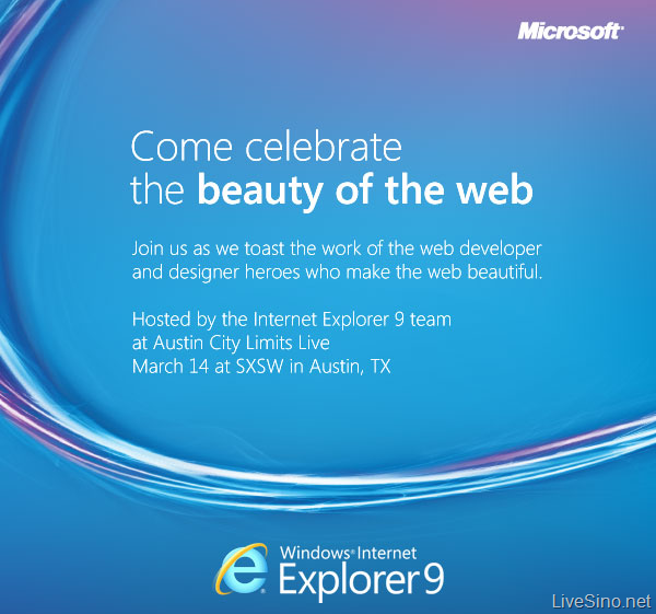 3 月 14 日 Internet Explorer 9 派对，届时发布正式版？