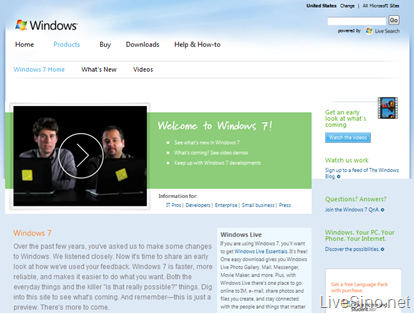 CES 2009 — Windows 7