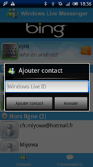 微软 11 日发布 Android 版 Windows Live Messenger 应用？