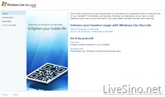 CES 2009 — Microsoft Tag Windows Live Barcode