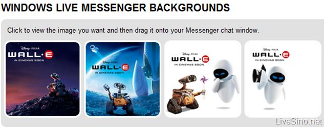 MSN UK 开放了 WALL-E 门户