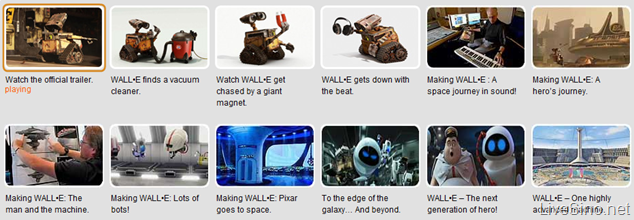 MSN UK 开放了 WALL-E 门户