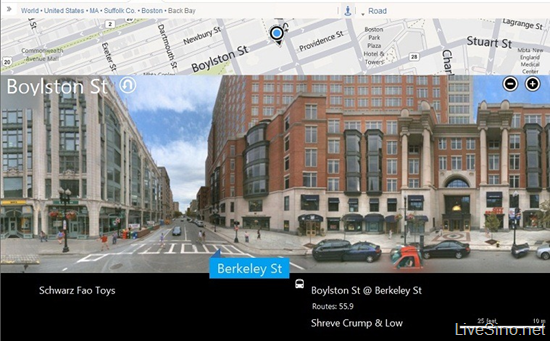 新 Bing Maps Streetside 街景视图（正式）宣布