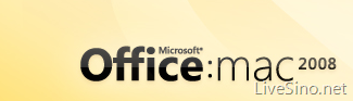 微软发布 Office 2008 for Mac SP2，包括 Document Connection