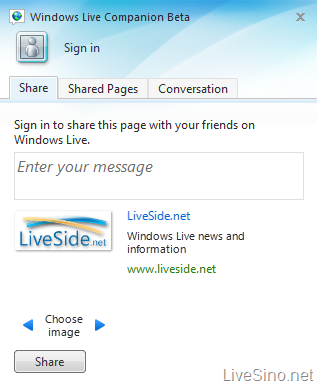 Windows Live Essentials Wave 4 新组件 Messenger Companion