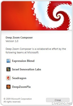 Expression Studio 3, Deep Zoom Composer 正式发布