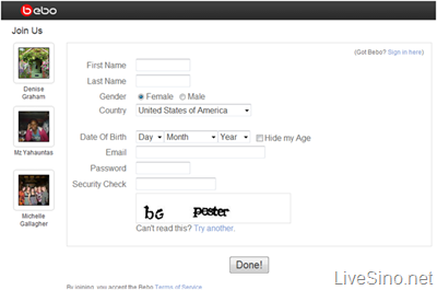 微软与 Facebook, Bebo 合作，通过 Live Contacts API 邀请联系人