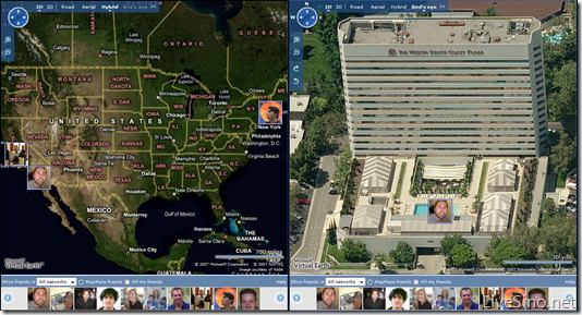 Facebook 上的两款 Virtual Earth 应用 MapMate