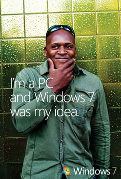 Windows 7 广告之 Windows 7 was totally my idea 