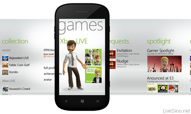 Gamescom: Windows Phone 芒果新 Xbox LIVE 游戏和功能宣布