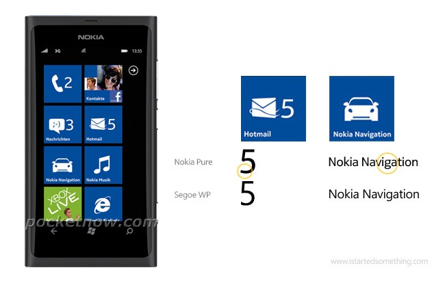 Nokia 800 和 Nokia Sabre 手机照片披露，及 Nokia Pure 字体