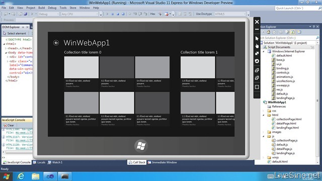BUILD: Windows 8 应用模型、开发平台和工具