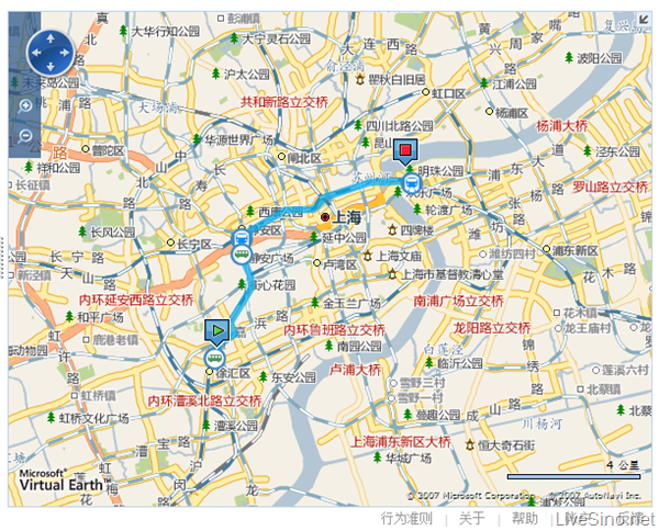 Live Search Maps 推出中文版地图服务