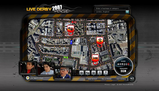 微软启动 Windows Live Derby 2007 游戏