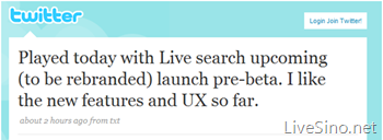 Live Search 新增多项功能，并将重命名品牌