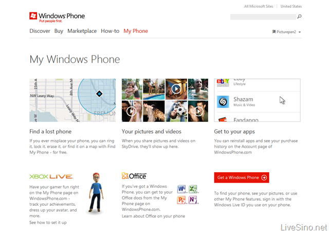 新版 Windows Phone Live 上线，并更名为 My Windows Phone