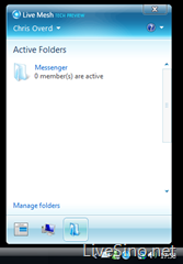 Live Mesh 应用教程: 同步 Windows Live Messenger 内容