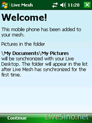 Live Mesh for Windows Mobile 体验