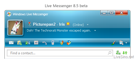 Windows Live Messenger 公开版本发布历史